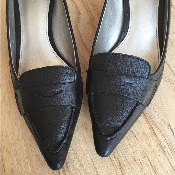 Coach Black Leather Winnie Pumps Sz8.5 - Picture 6 of 6